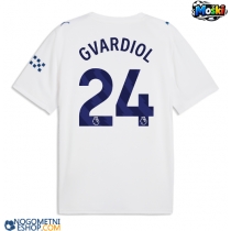 Moški Nogometni dresi Manchester City Josko Gvardiol #24 Tretji 2026-27 Kratek Rokav